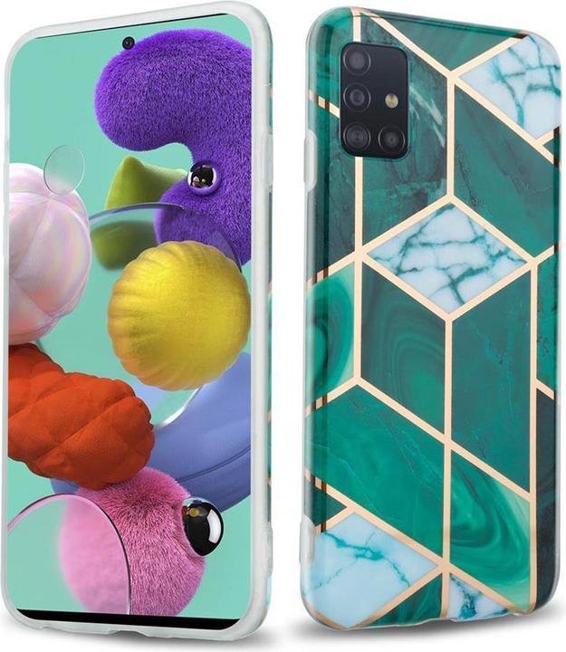 Image du produit Cadorabo Couverture IMD TPU Marbre coloré (Samsung Galaxy A51 5G)
