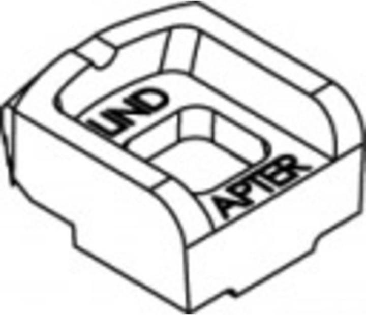 Produktbild Conrad Components Artikel GTW 40 LINDAPTERKlemmen Rezess lange Nockenhöhe LM 0
