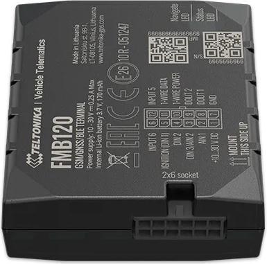 Image du produit Teltonika FMB120 Tracker GNSS/GSM/Bluetooth avec antenne GNSS/GSM interne et gestion de flotte par batterie