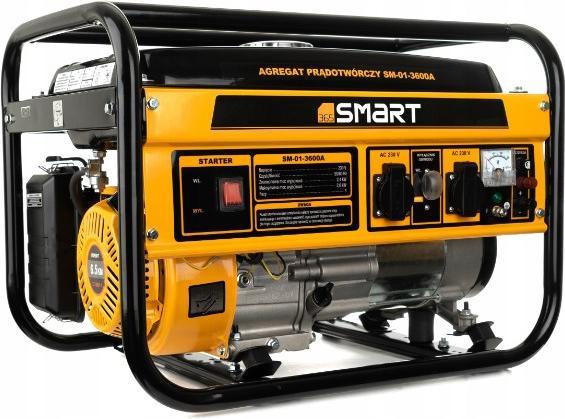 Actual product image Smart365 gasoline single-phase generator SM-01-3600 2800 W (2500 W, 15 l)