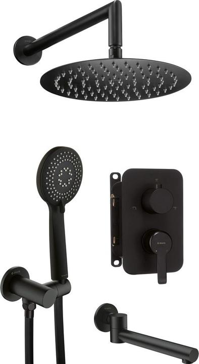 Image du produit Deante Ensemble de douche conique avec robinet de baignoire (Set soin capillaire)