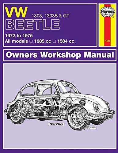 Immagine prodotto VW Beetle 1303, 1303S & GT (72 - 75) Haynes Repair Manual (Inglese, Pubblicazione di Haynes, 2013)