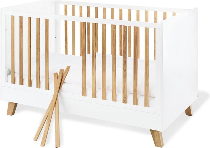 Produktbild Pinolino Pan extrabreit (Babybett, Wickelkommode)