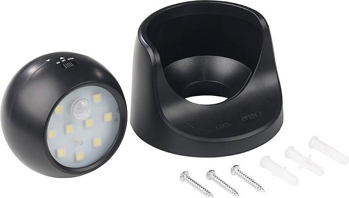 Produktbild Luminea Kabelloser LED-Strahler mit Bewegungssensor (100 lm)