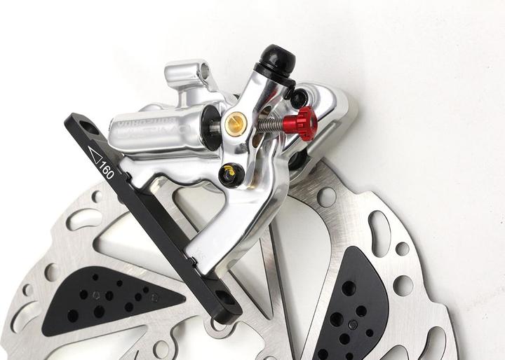 Image du produit Yokozuna Ultimo Road Disc Brake, Flat Mount, Argent, Arrière (Frein arrière, Kit de frein, 4)