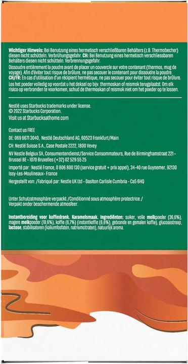 Produktbild Starbucks Caramel Latte (115 g)