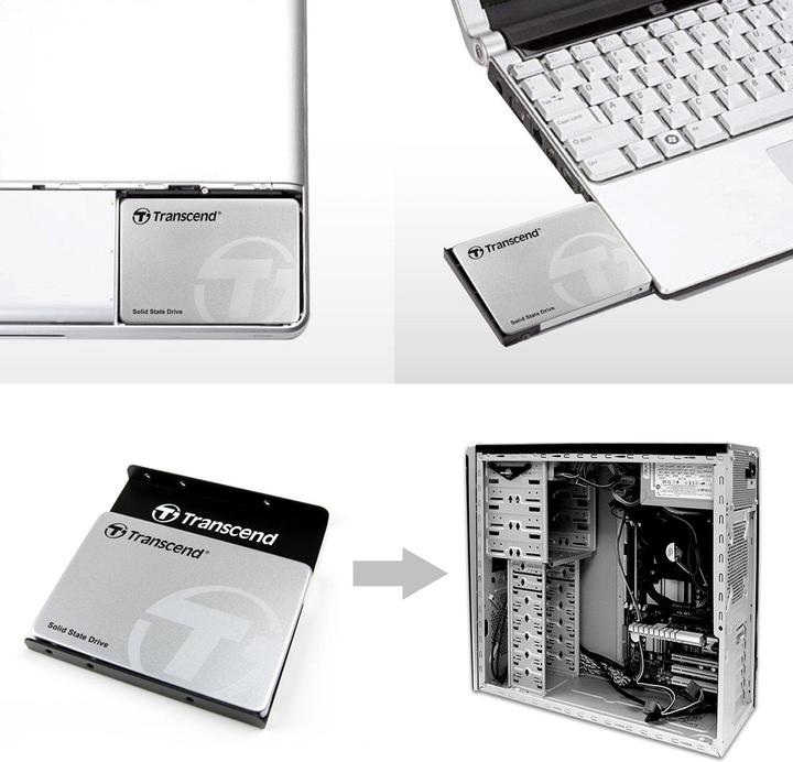 Actual product image Transcend 370s (256 GB, 2.5")