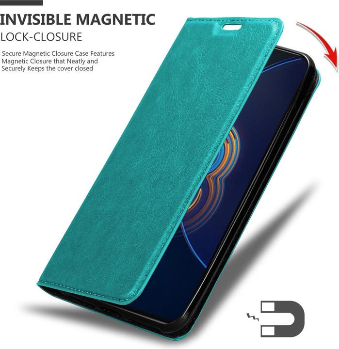 Immagine prodotto Cadorabo Libro Invis. Coperchio magnetico (Asus Zenfone 8 Flip)