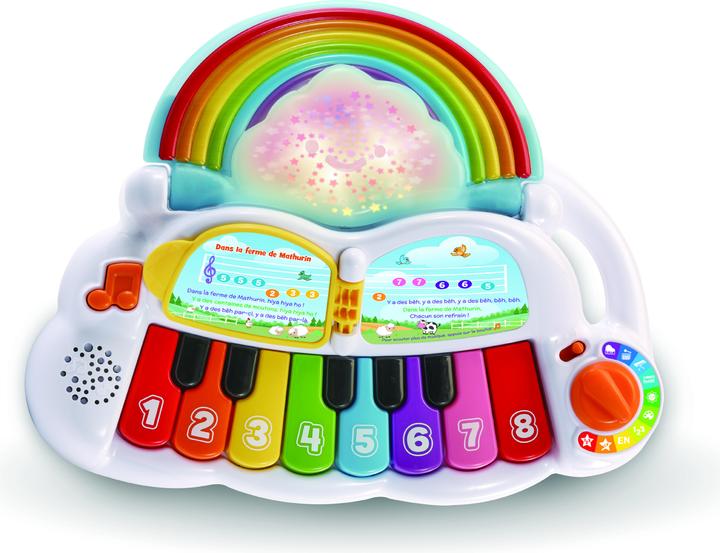 Image du produit VTech Jouet musical Piano arc en ciel Lumi magique (Français)