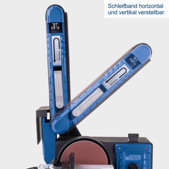 Actual product image Scheppach BTS900 (Disc Sander, Belt sanders, 400 W)