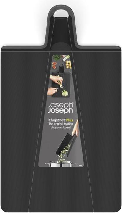 Image du produit Joseph Joseph Chop2Pot Plus Planche à découper pliable Grande - Noir