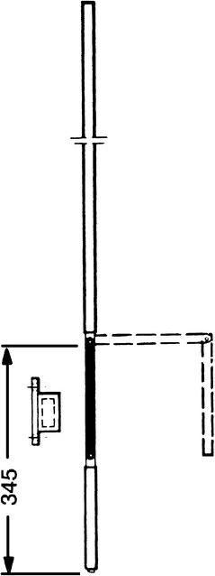 Actual product image Geze Crank rod (1 pcs.)