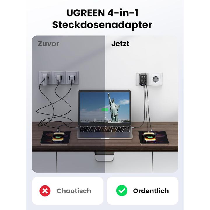 Actual product image Ugreen Przed?u?acz EU 90613, 30W (30 W)