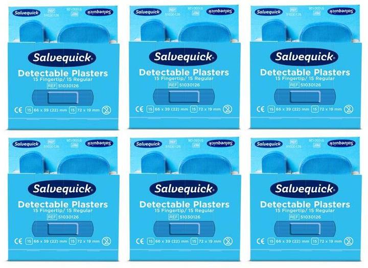 Image du produit Salvequick Recharge de bandes de pansements détectables (30 x)