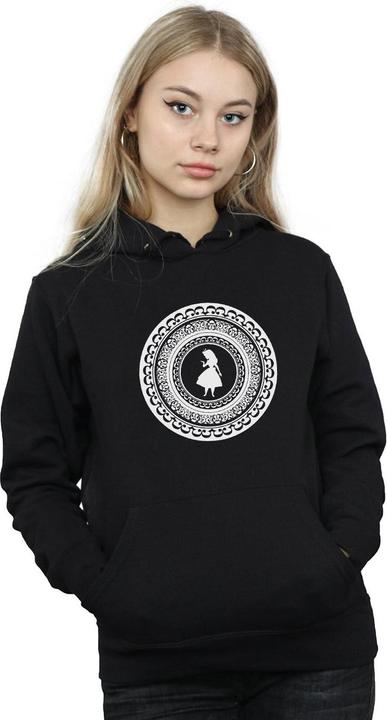 Immagine prodotto Disney Alice In Wonderland Circle Felpa con Cappuccio Donna (XXL)