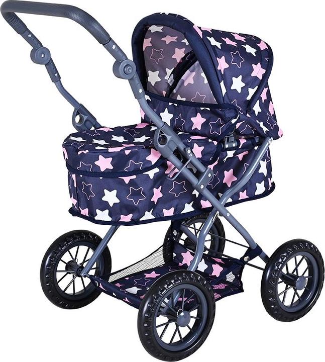 Produktbild Knorrtoys Puppenwagen First - "star blue pink"