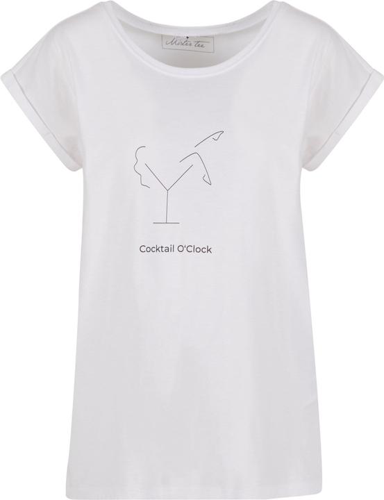 Mister Tee Ladies Cocktail O'Clock Tee - 18235