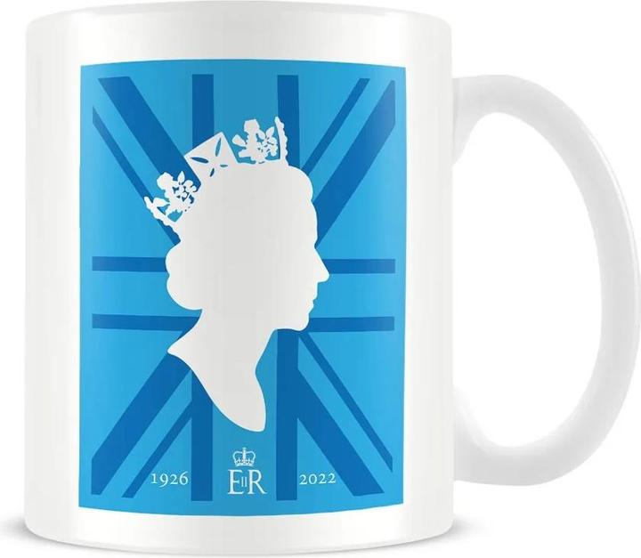 Produktbild Queen Elizabeth II Kaffeebecher Silhouette (325 ml, 1 x)