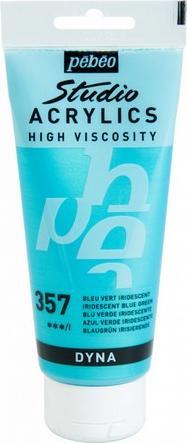 Image du produit Pebeo Studio Acrylics (Bleu-vert irisé, 100 ml)