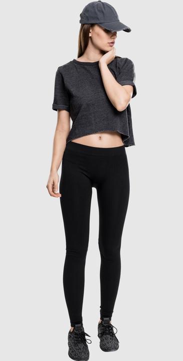 Immagine prodotto Urban Classics Girocollo a maniche corte cropped burnout da donna (S)