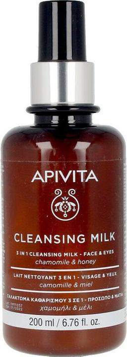 Image du produit Apivita Nettoyant Chamomile & Miel (Lait nettoyant, 200 ml)