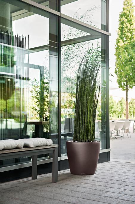 Produktbild Lechuza Premium Collection CLASSICO LS 43 all in one espresso metallic (43 cm)