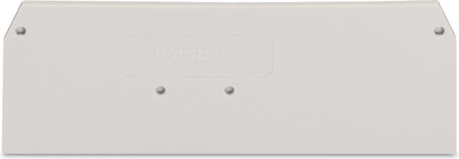 Actual product image Wago 4-wire FV intermediate plate