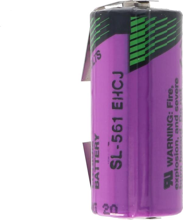 Image du produit Tadiran Pile SL-561, 2/3 AA avec languette à souder en forme de U (1 pcs, AA, 1100 mAh)