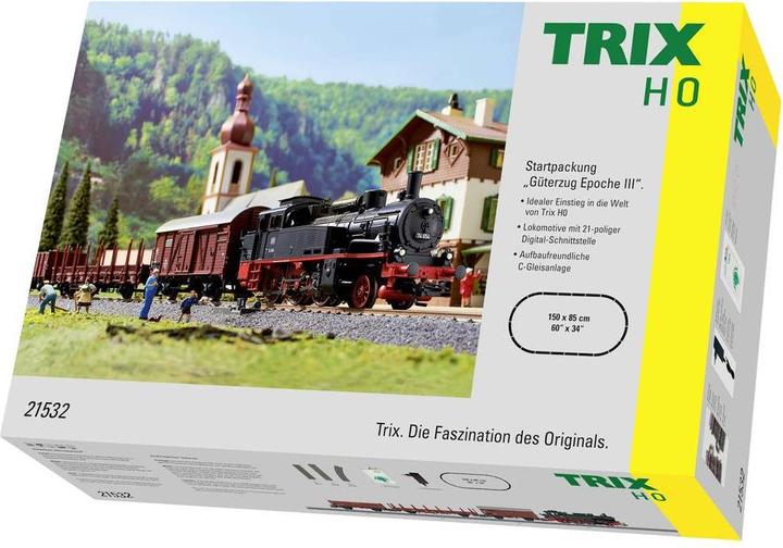 Produktbild Trix H0 T21531 Digital-Startpackung Güterzug Epoche III (Spur H0)