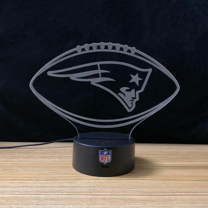 Actual product image NFL New England Patriots LED Light