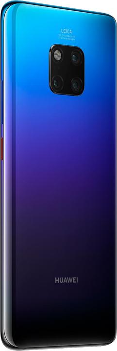 Produktbild Huawei Mate 20 Pro (256 GB, Twilight, 6.39", Hybrid Dual SIM, 40 Mpx, 4G)