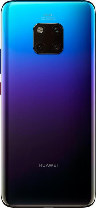 Produktbild Huawei Mate 20 Pro (256 GB, Twilight, 6.39", Hybrid Dual SIM, 40 Mpx, 4G)