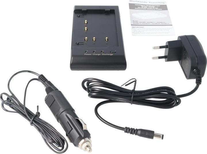 Actual product image AccuCell Fast charger base unit for NiMH battery Sony, Sharp, Hitach (Charger)