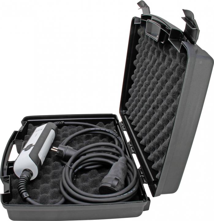 Kopp 148603017 Intermediate switch with PRCD 230V Black IP55 (4.50 m, 1.50 mm²)