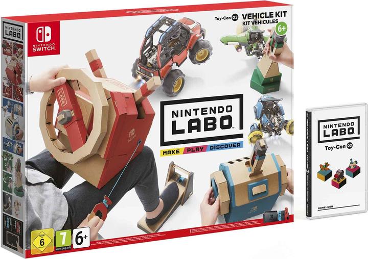 Nintendo Labo: Toy-Con 03 Vehicle Kit (Switch, DE)