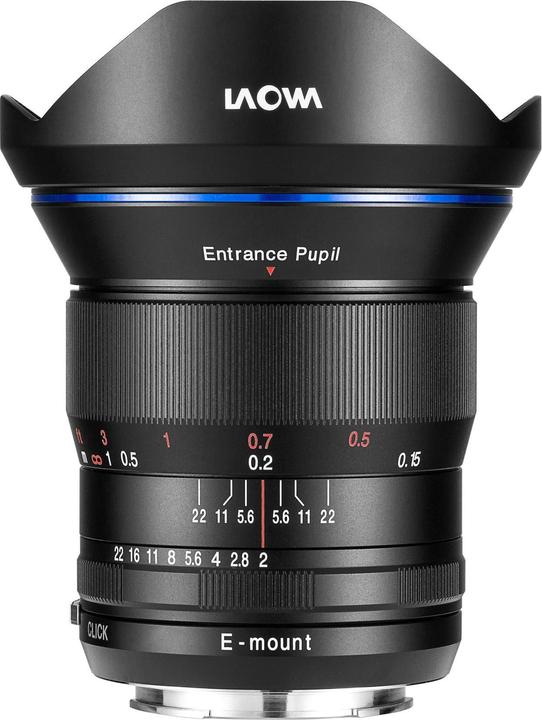 Actual product image Venus Optic Laowa 15mm f/2 Zero-D Sony FE (Sony E, APS-C / DX, full size)