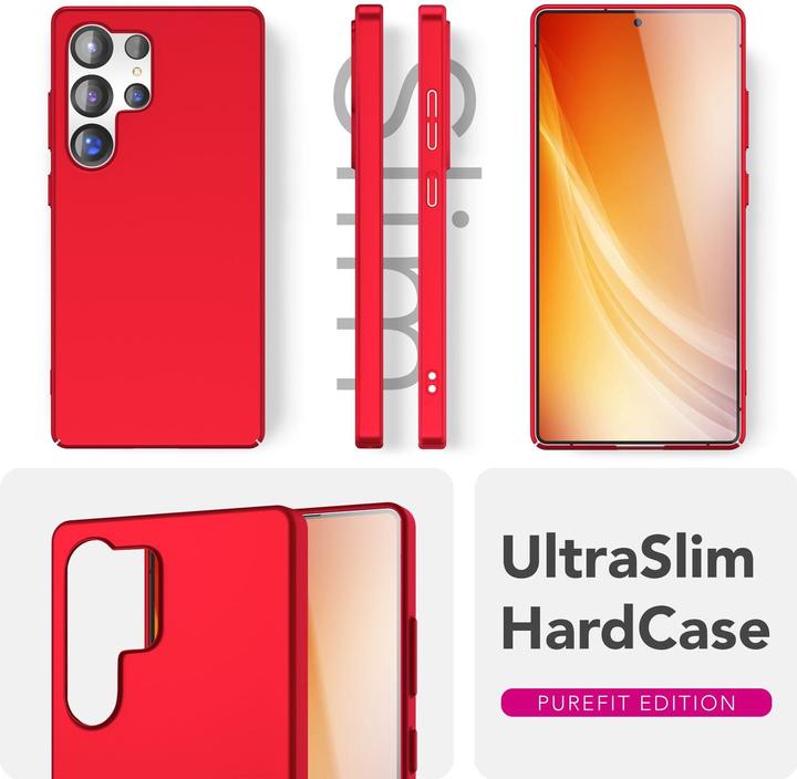 Actual product image Nalia PureFit - Ultra Dünne 0,5mm Leichte Hülle - Slim Fit Hardcase (Samsung Galaxy S25 Ultra)