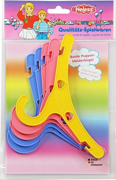 Actual product image Heless Clothes hanger for doll clothes