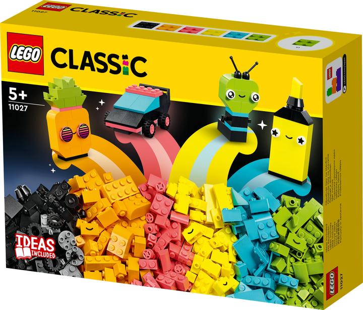 Immagine prodotto LEGO 11027 Set di costruzioni creative al neon (11027, LEGO Classic)
