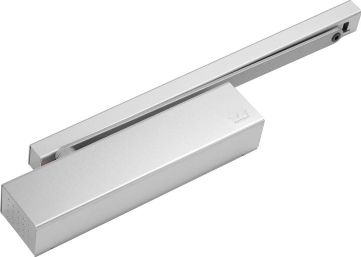 Dormakaba Door closer TS 91B G-N, size EN 1-4, with guide rail, without hold-open device, silver