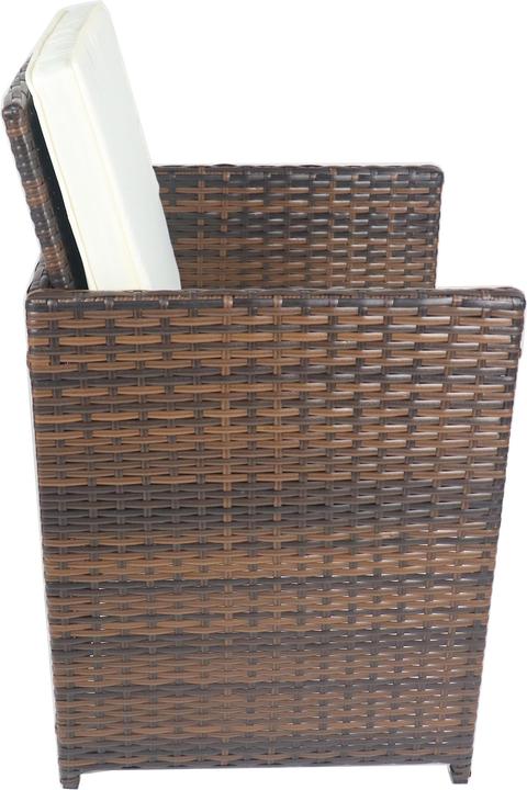Produktbild VCM 7-tlg Sitzgruppe Gartenmöbel Set Rattan (170 cm)