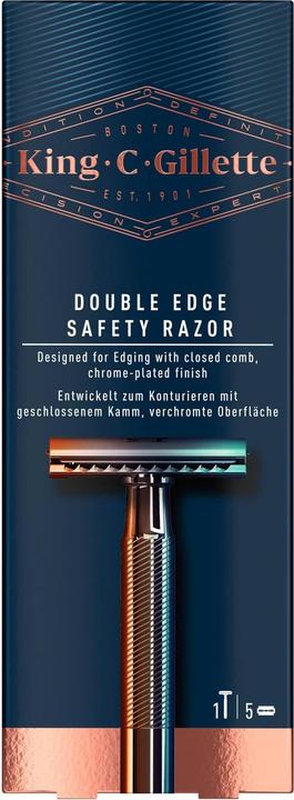 King C. Gillette Double Edge Safety