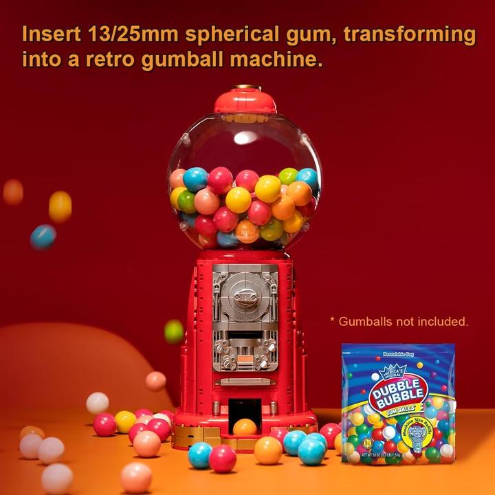 Actual product image Pantasy Original Retro Series Building Set Gumball Machine 34 cm