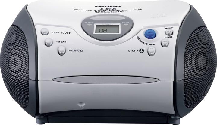 Produktbild Lenco SCD-24BT weiss/schwarz (UKW, FM)