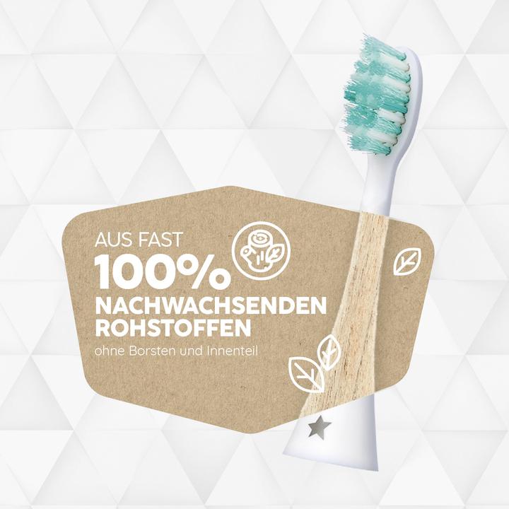 Image du produit happybrush Happy Brush ECO VIBE KIDS Brosses à dents adaptables Agnes (3 x)