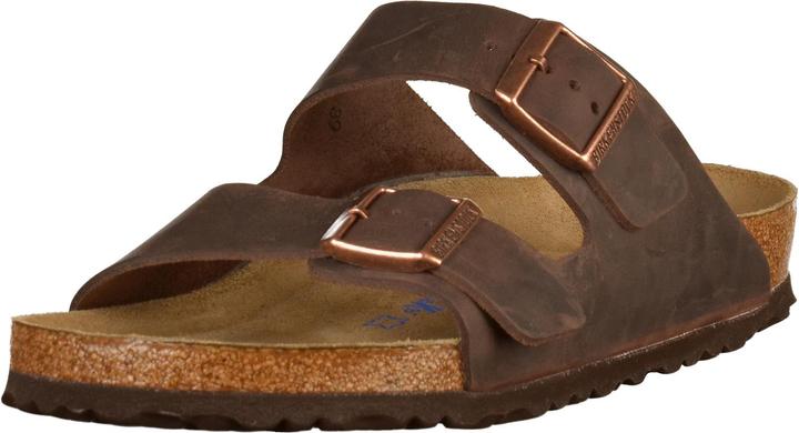 Actual product image Birkenstock Arizona Softbed Nubuck Leather Oiled Normal (46)
