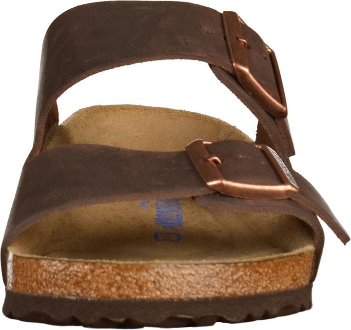 Actual product image Birkenstock Arizona Softbed Nubuck Leather Oiled Normal (46)