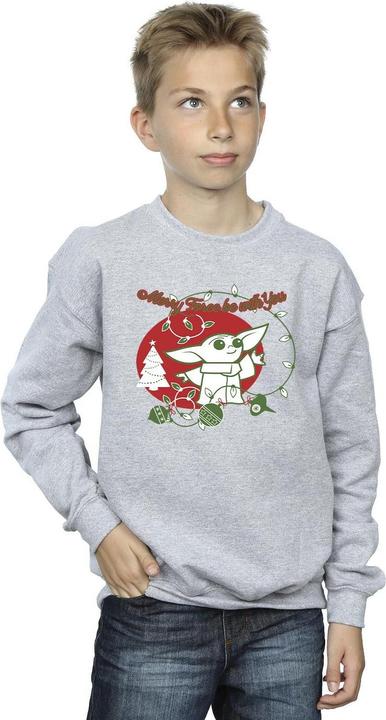 Image du produit Star Wars - Sweat BABY YODA FORCE BE WITH YOU - Garçon (116)
