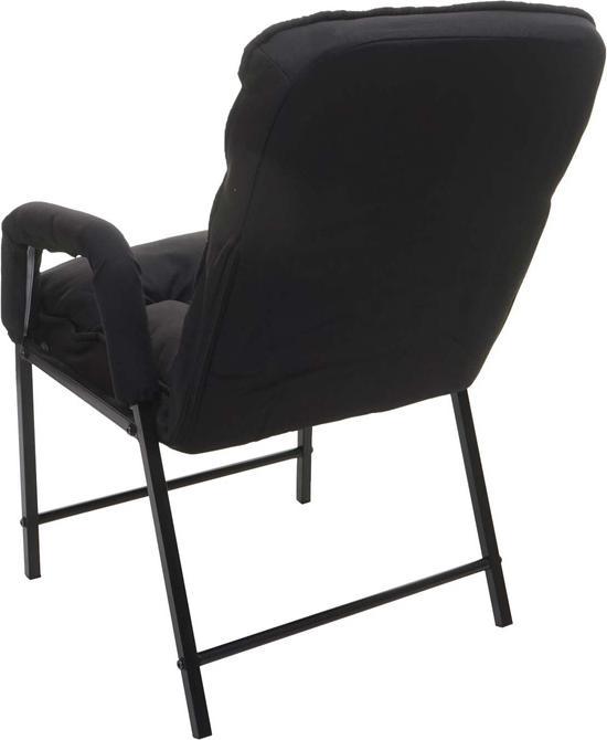 Produktbild Mendler Esszimmerstuhl HWC-K40, Stuhl Polsterstuhl, 160kg belastbar Rückenlehne verstellbar Metall - Stoff/T