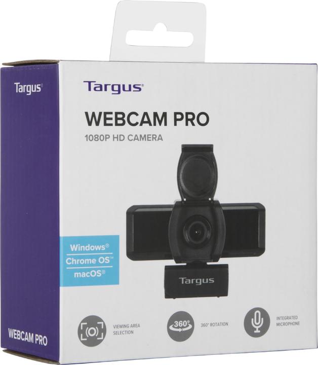 Produktbild Targus Webcam Pro FHD 1080p w/Flip PrivacyCover (2 Mpx)